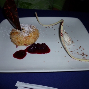 Narcoossee's Almond Crusted Cheesecake