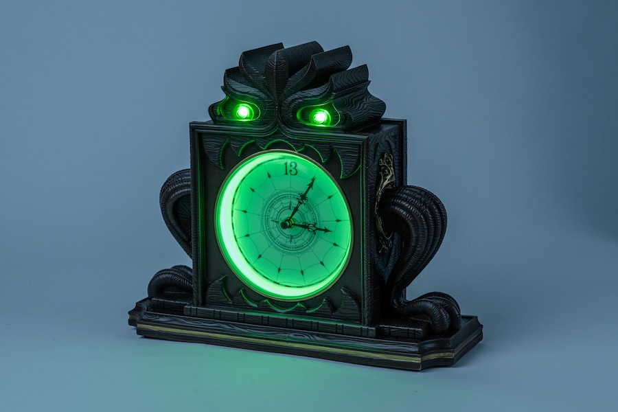 Haunted Mansion Parlor clock, coming to the Haunted Mansion bar on Disney Cruise Line's newest ship the Disney Treasure's newest ship the Disney Treasure