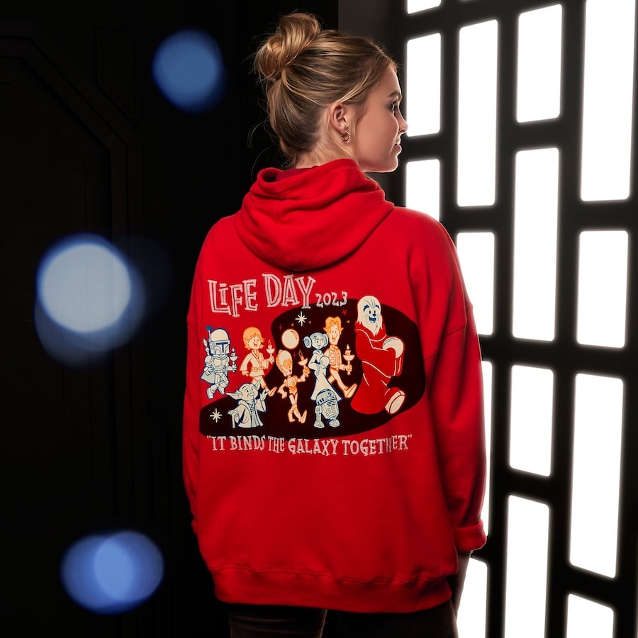 New Star Wars Life Day 2023 Zip Hoodie for Adults